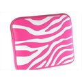 Dreamwireless DreamWireless LT-EPU10-2HHPWTZ Tablet & Laptop Exotic Pouch Universal 10.2 Inch Horizontal Hot Pink & White Zebra LT:EPU10-2HHPWTZ